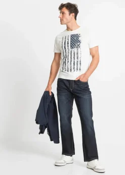 Herren bonprix Jeans|Große Größen|Regular-Fit-Jeans, Bootcut