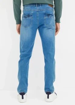 Herren bonprix Jeans|Große Größen|Regular-Fit-Jeans, Tapered