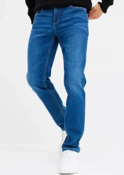 New Regular-Fit-Jeans, Tapered Herren Jeans|Große Größen
