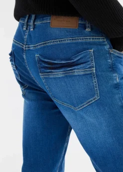 New Regular-Fit-Jeans, Tapered Herren Jeans|Große Größen
