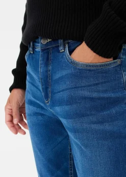 New Regular-Fit-Jeans, Tapered Herren Jeans|Große Größen