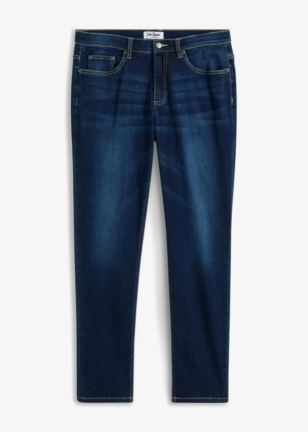 Herren bonprix Große Größen|Jeans|Regular-Fit-Jeans, Tapered