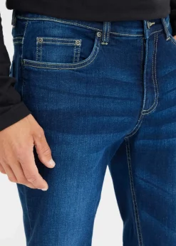 Herren bonprix Große Größen|Jeans|Regular-Fit-Jeans, Tapered