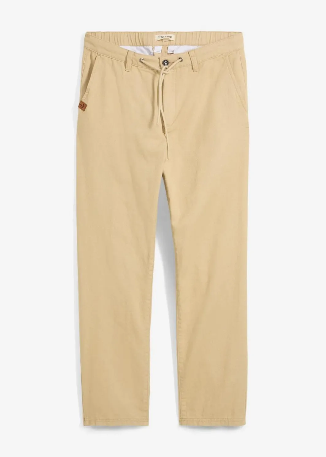 Online Relaxed Fit Chinohose mit Komfortbund, Straight Herren Große Größen|Hosen