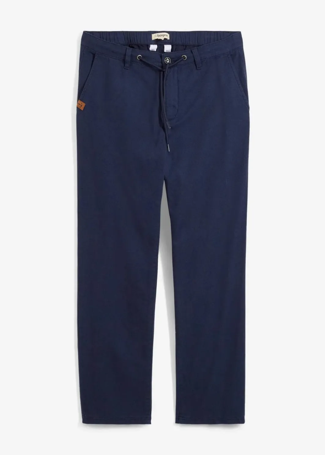 Clearance Relaxed Fit Chinohose mit Komfortbund, Straight Herren Hosen|Große Größen