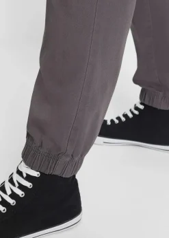 Best Relaxed Fit Chino-Stretch-Schlupfhose, Straight Herren Große Größen|Hosen