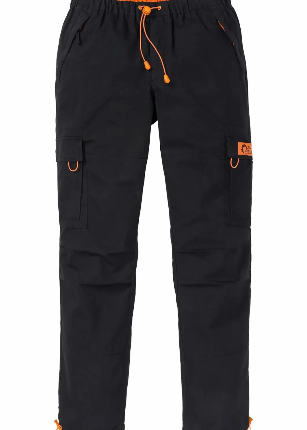 Herren bonprix Große Größen|Hosen|Relaxed Fit Schlupf-Cargohose, Straight