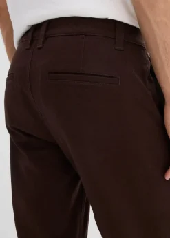 New Relaxed Fit Stretch-Chinohose mit Bio Baumwolle, Straight Herren Große Größen|Hosen