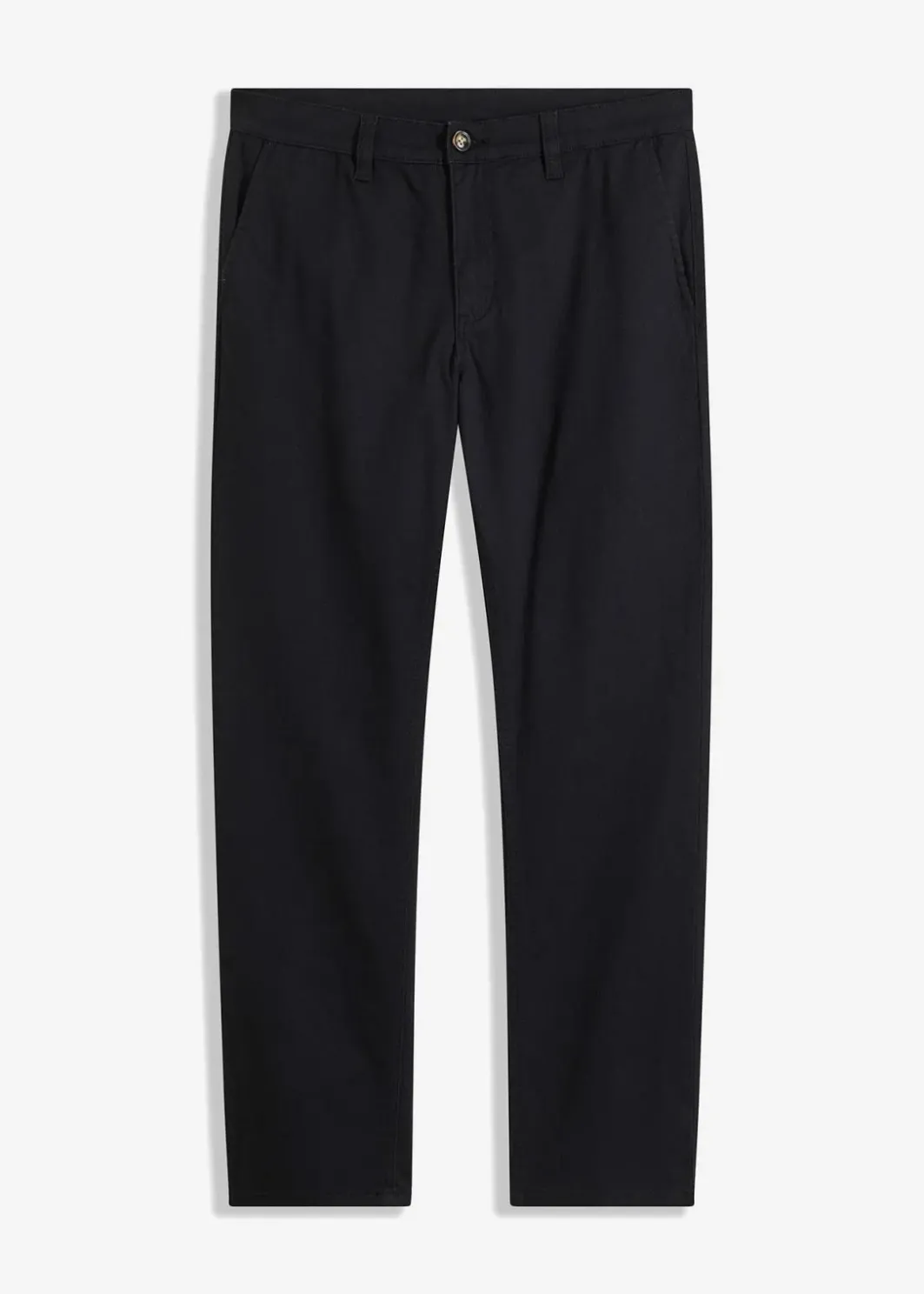 Herren bonprix Hosen|Große Größen|Relaxed Fit Stretch-Chinohose mit Bio Baumwolle, Straight