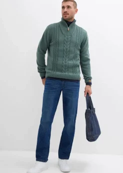 Discount Relaxed Fit Stretch-Jeans, Straight Herren Große Größen|Jeans