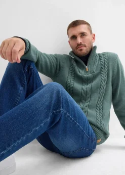 Discount Relaxed Fit Stretch-Jeans, Straight Herren Große Größen|Jeans