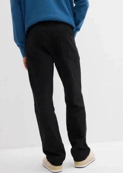 Clearance Relaxed Fit Thermohose mit Komfortbund, Straight Herren Hosen|Thermobekleidung