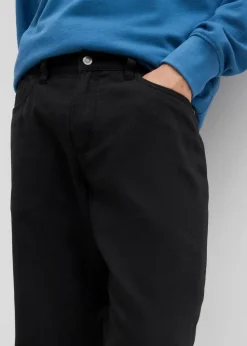 Clearance Relaxed Fit Thermohose mit Komfortbund, Straight Herren Hosen|Thermobekleidung