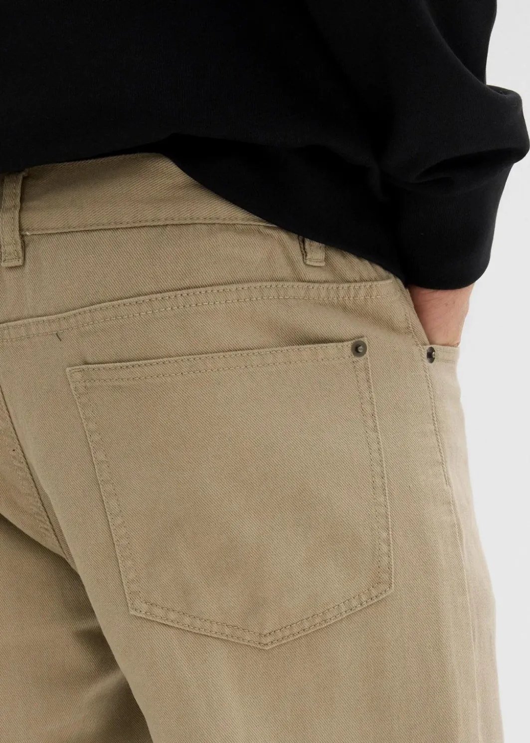 Hot Relaxed Fit Thermohose mit Komfortbund, Straight Herren Große Größen|Thermobekleidung
