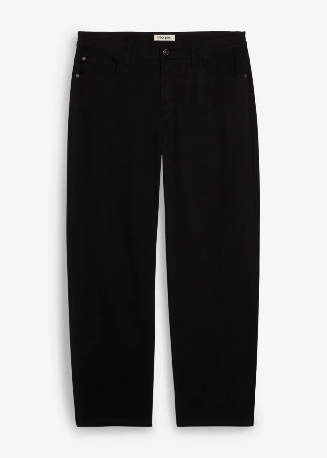 Herren bonprix Hosen|Basics|Relaxed Fit Twillhose mit Komfortbund, Straight