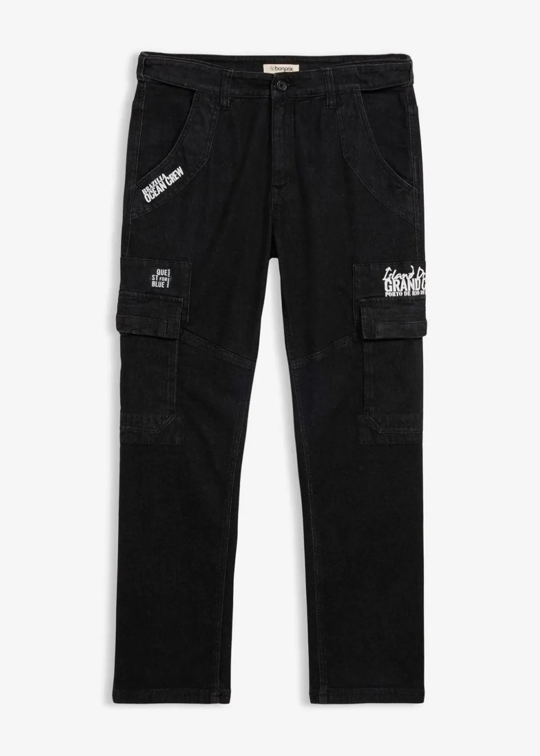 Herren bonprix Jeans|Relaxed-Fit Stretch-Jeans mit Bequembund, Straight