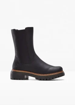 Damen Rieker High Heels|Komfortschuhe|Chelsea-Boots