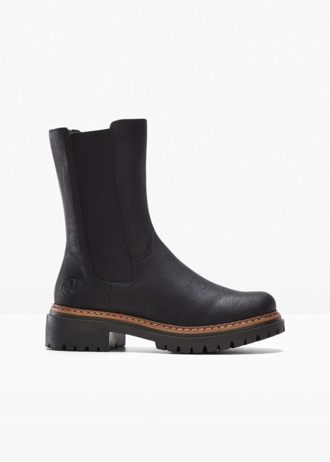 Damen Rieker High Heels|Komfortschuhe|Chelsea-Boots