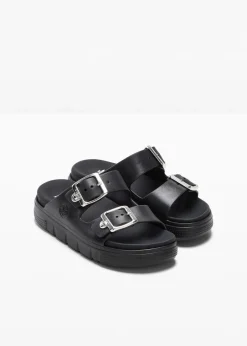 Discount Komfort-Plateau-Pantoletten mit leichter Sohle Damen High Heels|Komfortschuhe