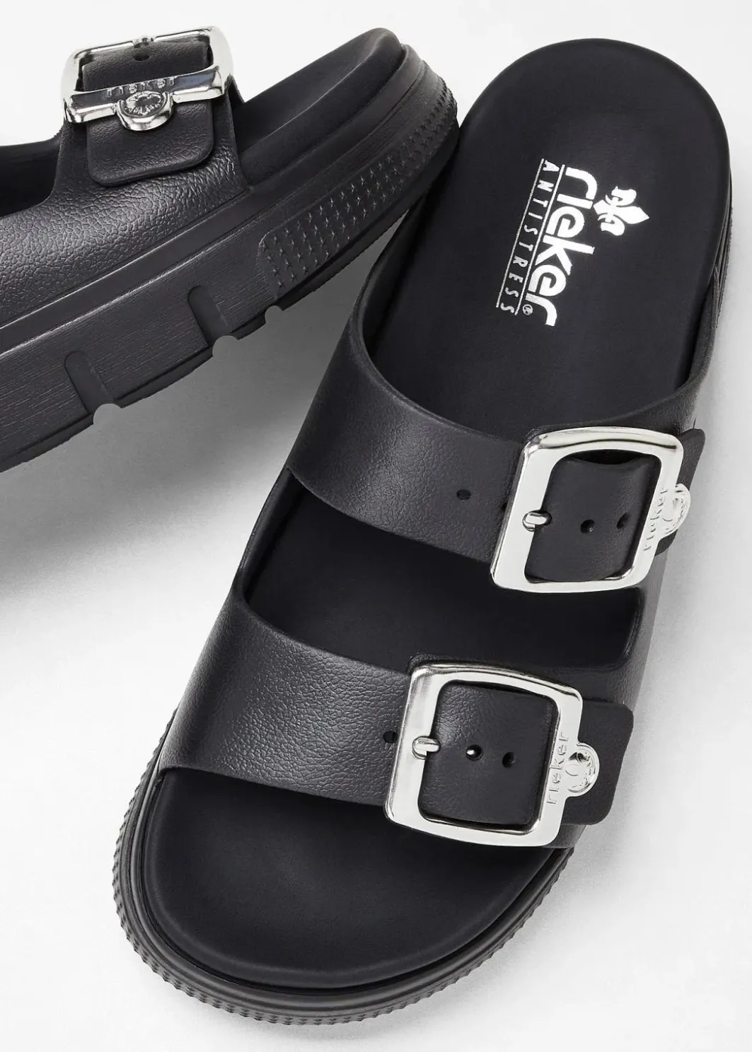 Discount Komfort-Plateau-Pantoletten mit leichter Sohle Damen High Heels|Komfortschuhe
