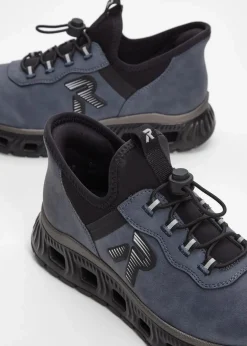 Damen Rieker High Heels|Komfortschuhe|Komfort-Slip-In-Sneaker mit gepolsterter Innensohle