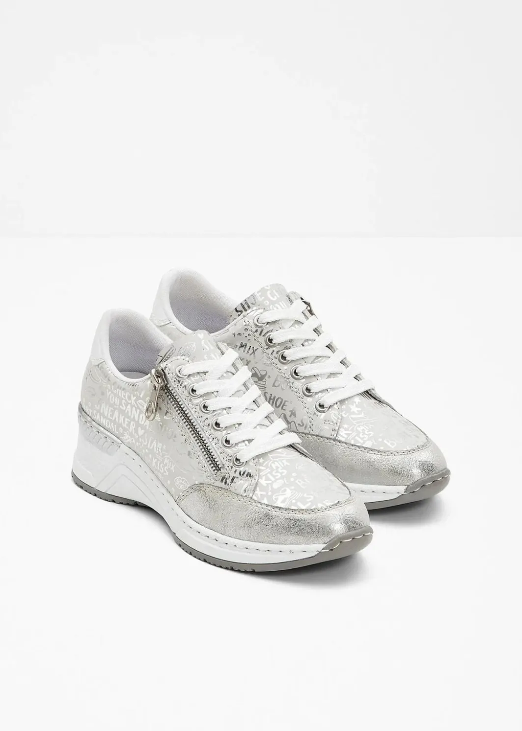 Outlet Komfort-Sneaker mit gepolsterter Innensohle Damen High Heels|Komfortschuhe