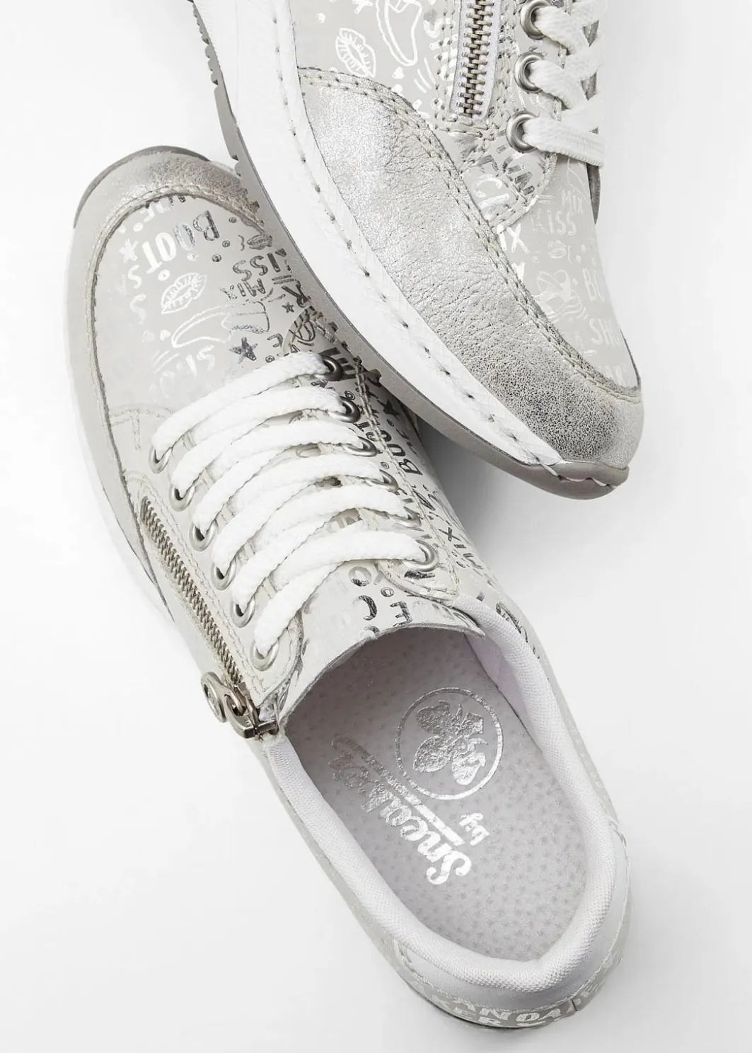 Outlet Komfort-Sneaker mit gepolsterter Innensohle Damen High Heels|Komfortschuhe
