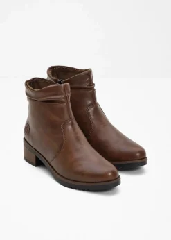 Damen Rieker High Heels|Komfortschuhe|Komfort-Stiefeletten mit gepolsterter Innensohle