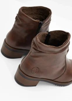 Damen Rieker High Heels|Komfortschuhe|Komfort-Stiefeletten mit gepolsterter Innensohle
