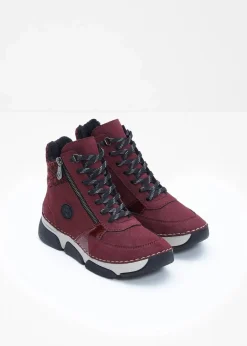 Best Schnür Boot Damen High Heels|Komfortschuhe