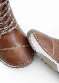 Damen Rieker High Heels|Komfortschuhe|Schnür Boot