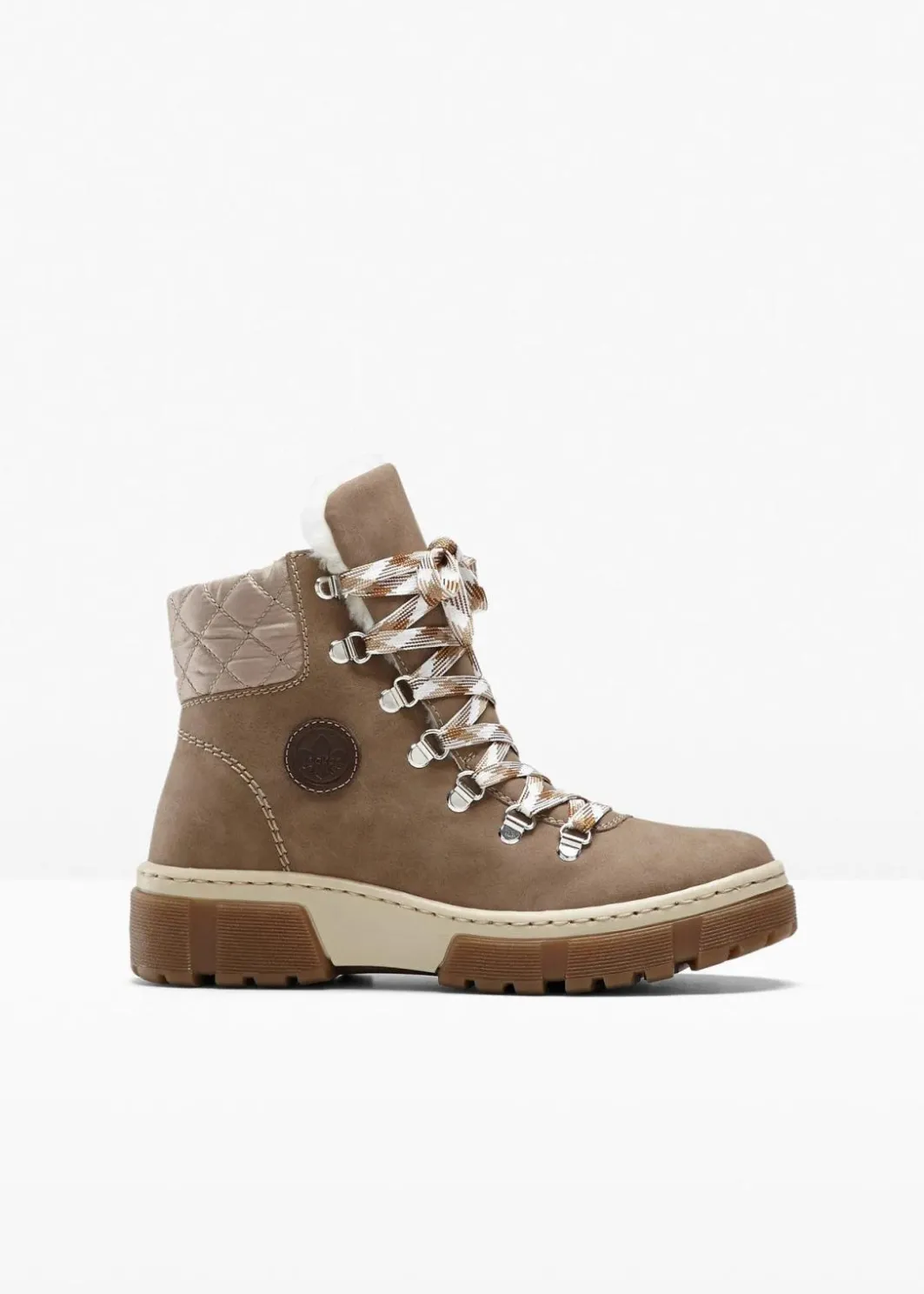 Damen Rieker High Heels|Komfortschuhe|Schnür Boot