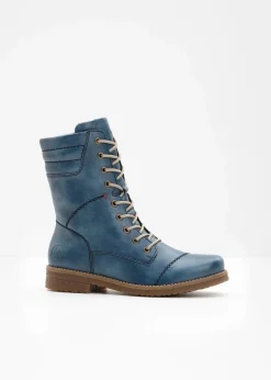 Damen Rieker High Heels|Komfortschuhe|Schnür Boot