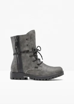 Damen Rieker High Heels|Stiefel|Schnürstiefel