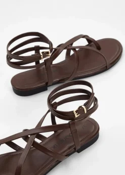 Hot Riemchensandalen Damen Sommerschuhe