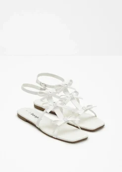 Sale Riemchensandalen Damen Sommerschuhe