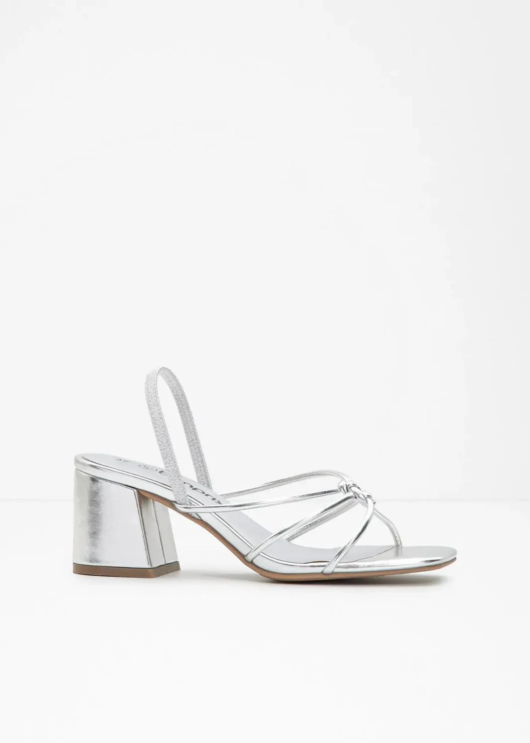 Damen bonprix Festliche Mode|Sommerschuhe|Riemchensandaletten mit Blockabsatz