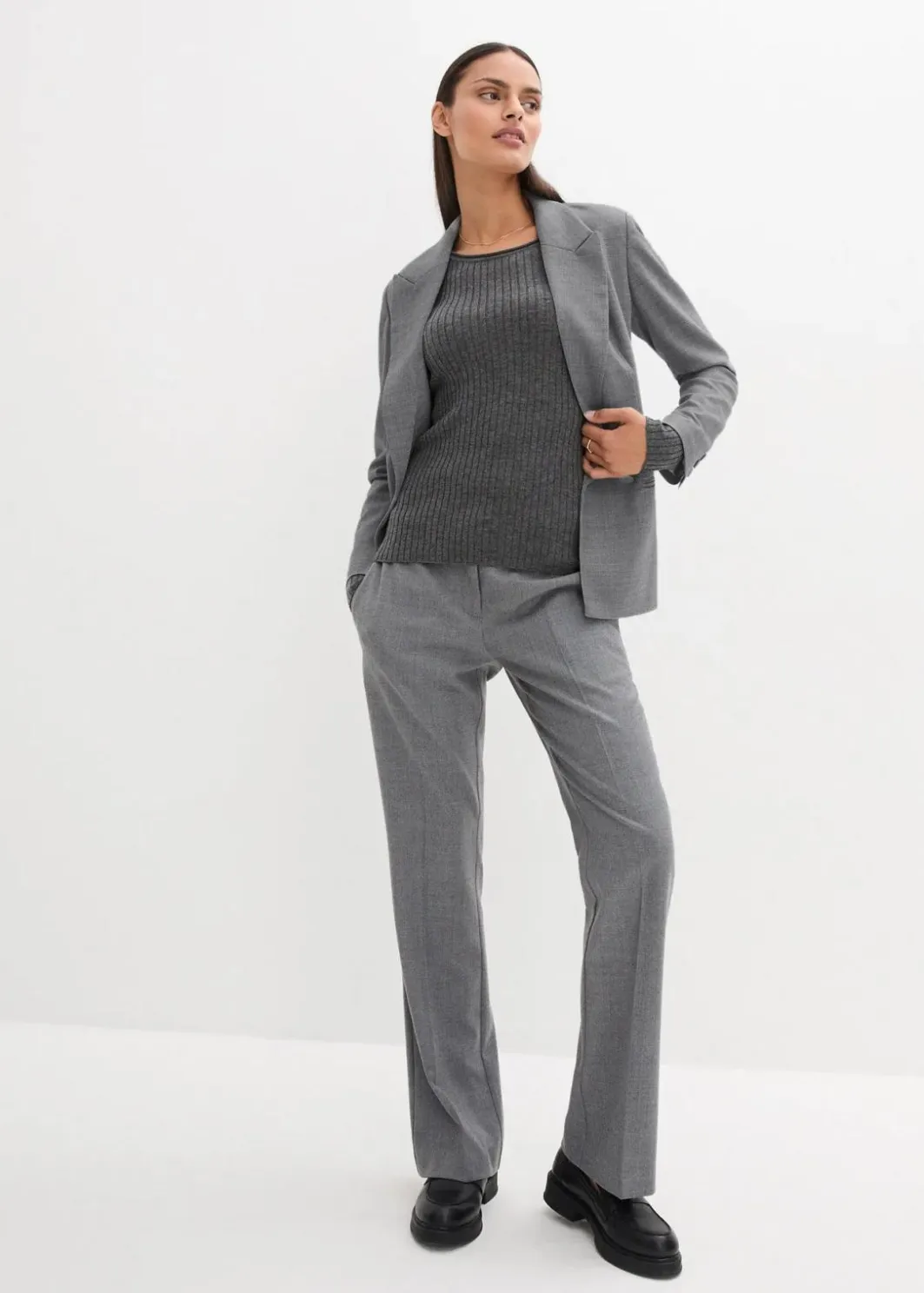 Best Rippenpullover aus Merinowolle Damen Bekleidung·Umstandsmode|Premium