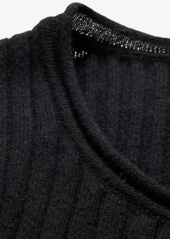 Damen bonprix Bekleidung·Umstandsmode|Premium|Rippenpullover aus Merinowolle
