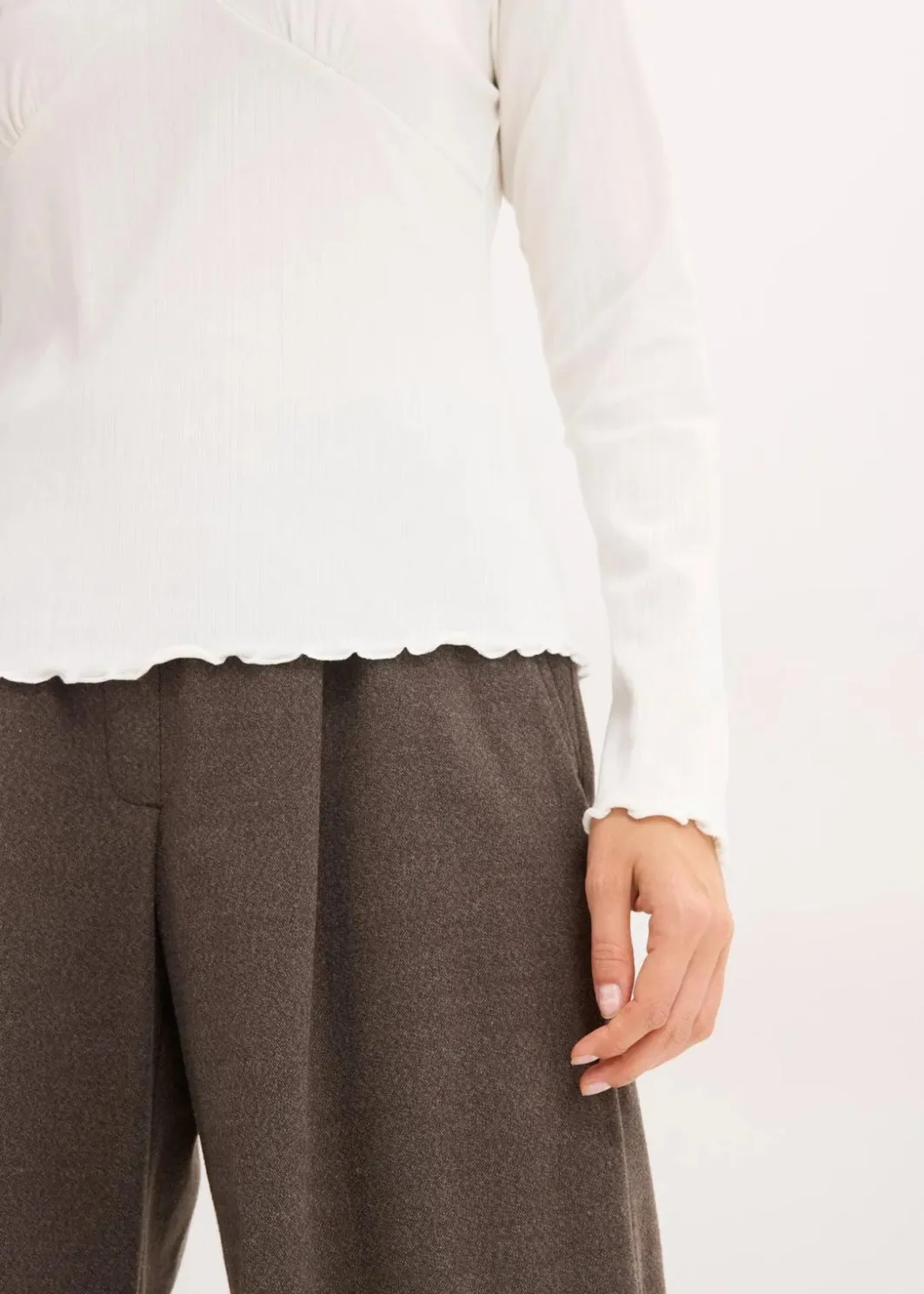 Sale Rippshirt Damen Shirts & Tops