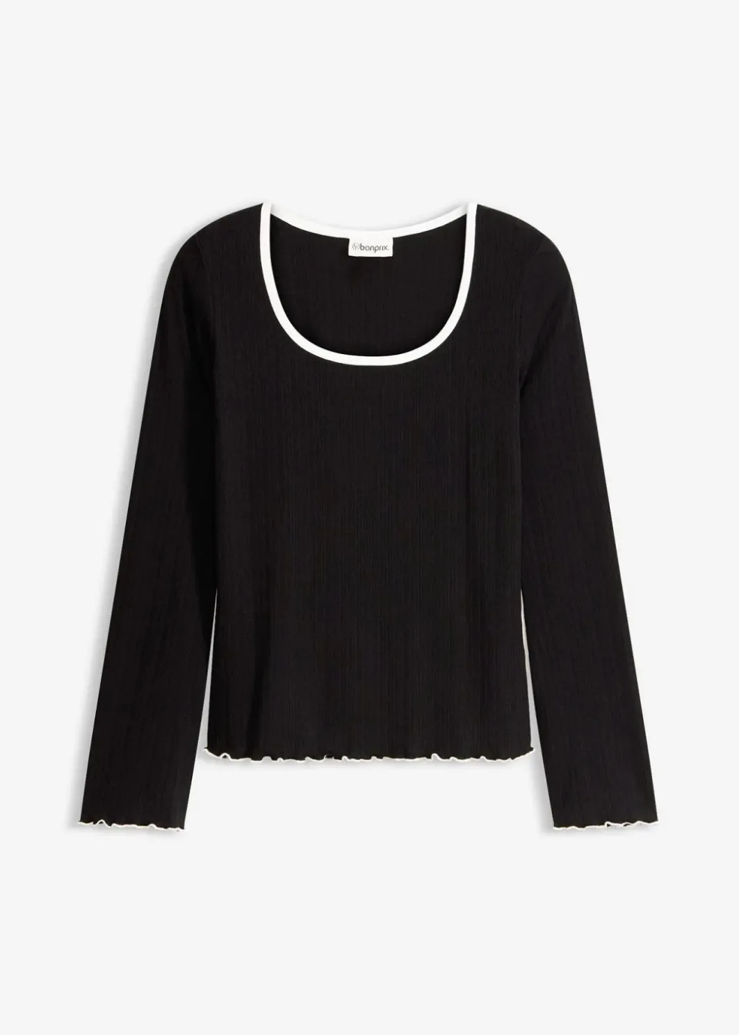 Damen bonprix Shirts & Tops|Ripp-Shirt