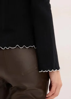 Damen bonprix Shirts & Tops|Ripp-Shirt