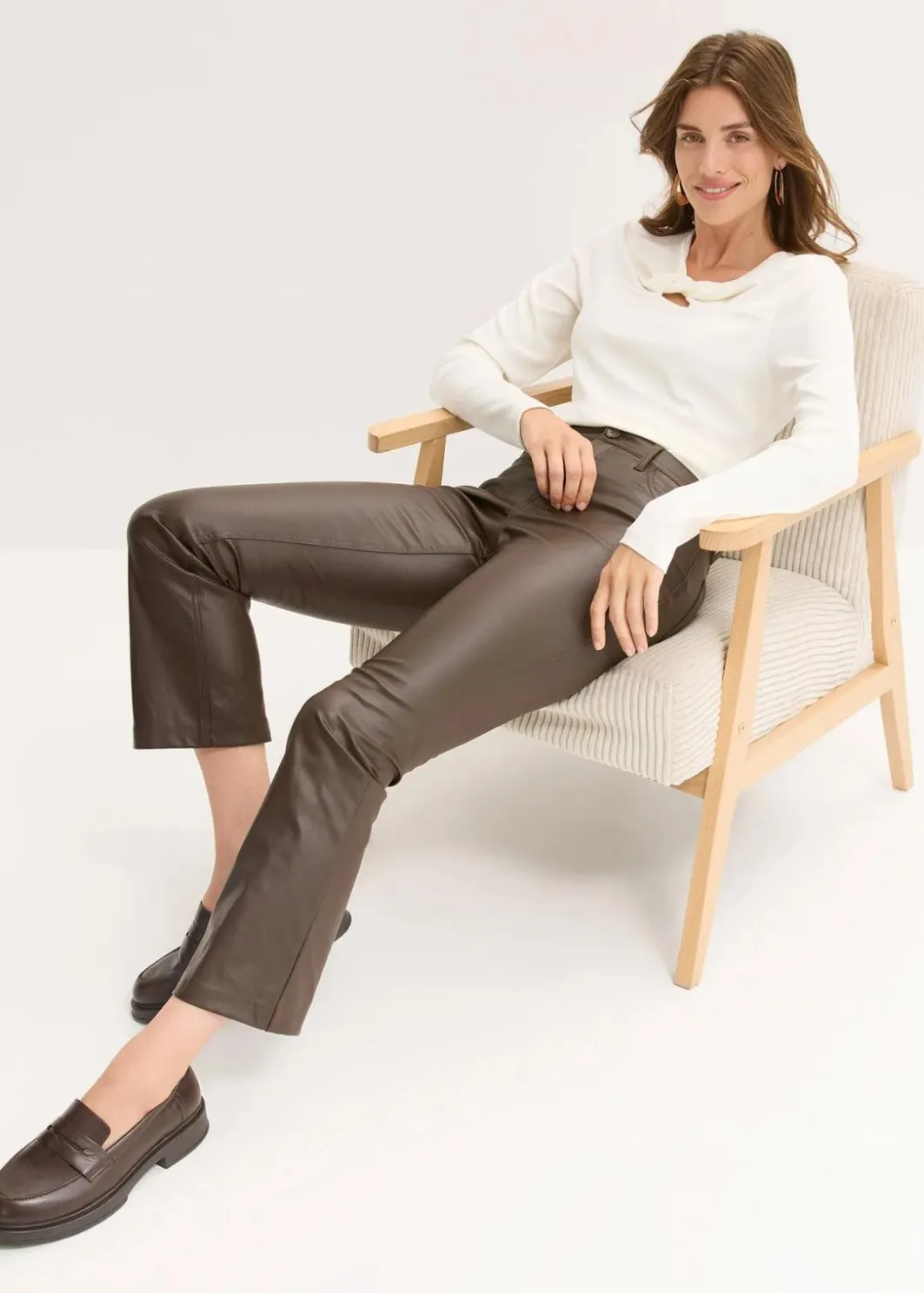 Damen bonprix Shirts & Tops|Rippshirt