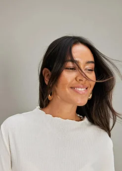 Damen bonprix Shirts & Tops|Rippshirt aus reiner Baumwolle