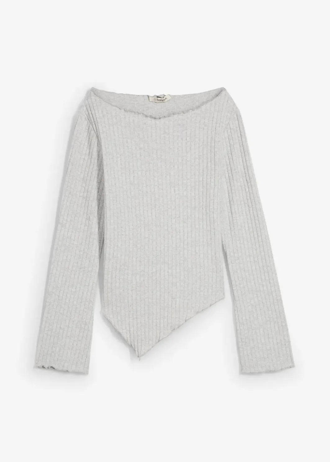 Rippshirt aus softem Viskose-Mix Damen Shirts & Tops