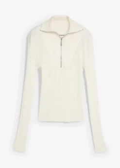 Sale Rippshirt aus softem Viskose-Mix Damen Nachhaltigere Materialien|Shirts & Tops