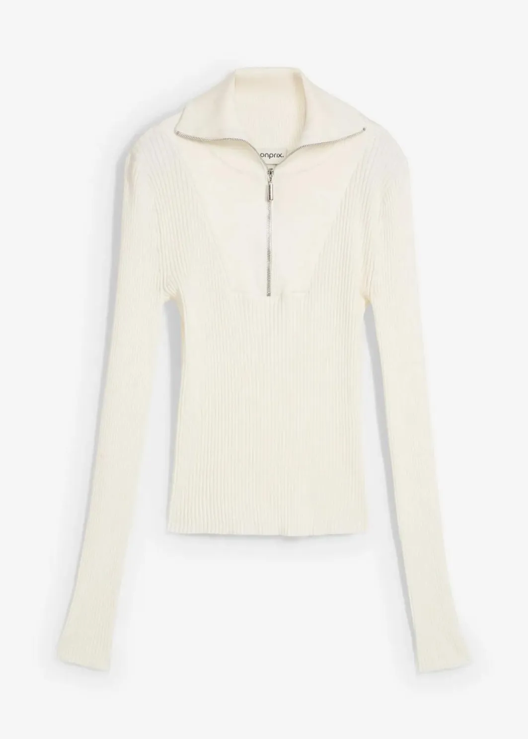 Sale Rippshirt aus softem Viskose-Mix Damen Nachhaltigere Materialien|Shirts & Tops