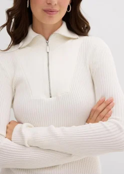 Sale Rippshirt aus softem Viskose-Mix Damen Nachhaltigere Materialien|Shirts & Tops