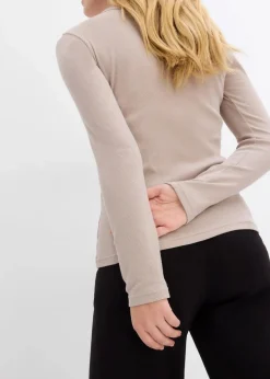 New Rippshirt mit reiner Bio-Baumwolle, (2er Pack) Damen Bekleidung·Röcke|Nachhaltigere Materialien