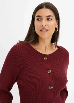 Clearance Ripp-Strickjacke in Viskose-Mix Damen Bekleidung·Umstandsmode|Bekleidung·Jeans